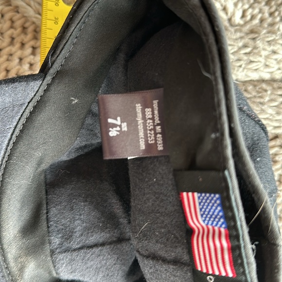 Stormy Kromer hat, dark grey size 7 1/8 - Picture 4 of 10